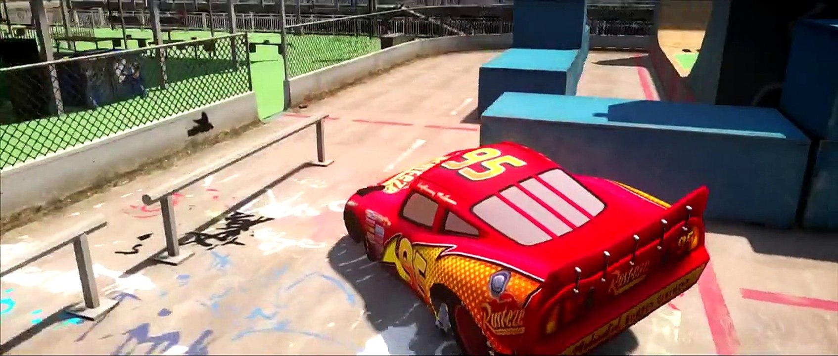02  Disney Cars Pixar Spiderman & Lightning McQueen with Nursery Rhymes Songs for Children w Action