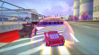 01  Disney Cars Pixar Lightning McQueen Cars 2 Races   Nursery Rhymes Songs for Children with Action