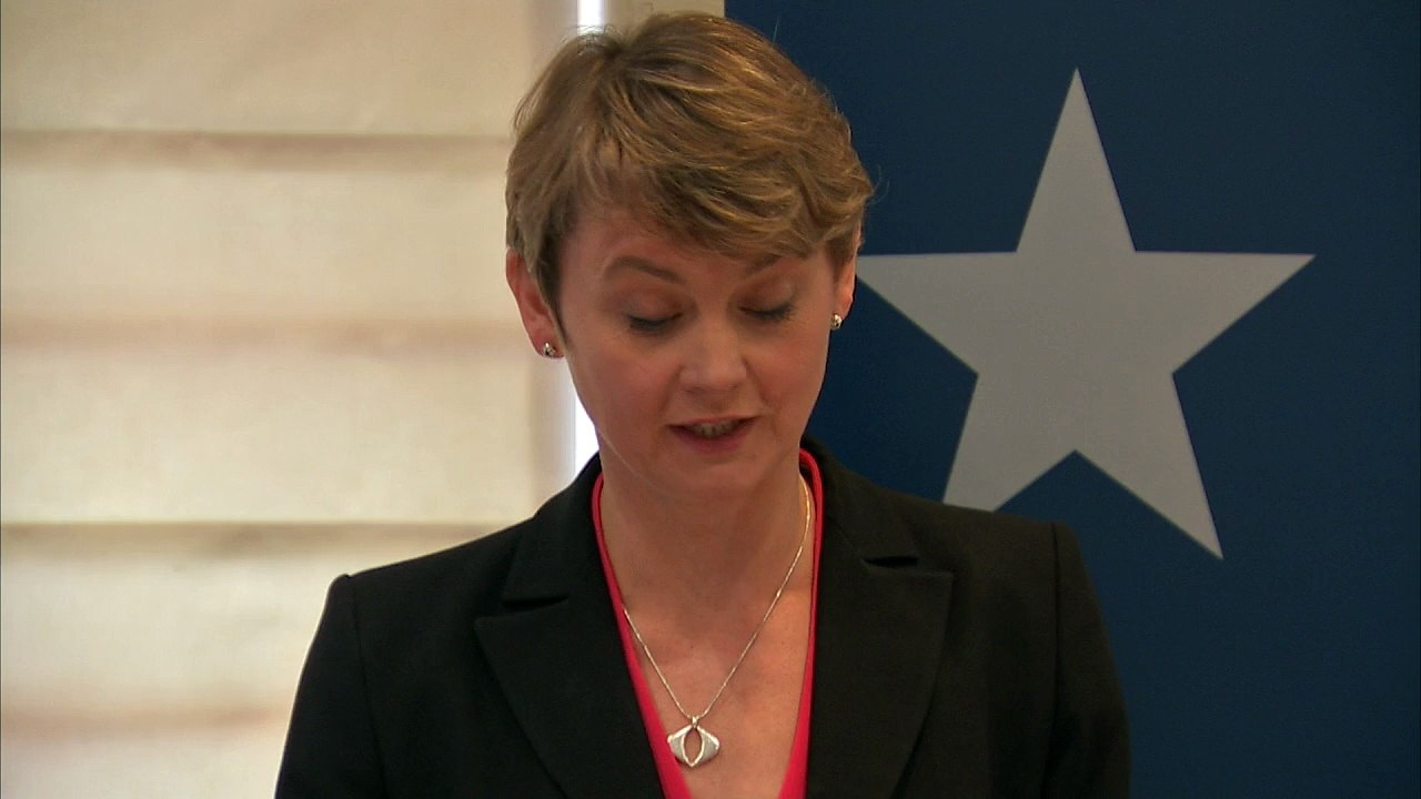 Yvette Cooper: Britain should take 10,000 refugees