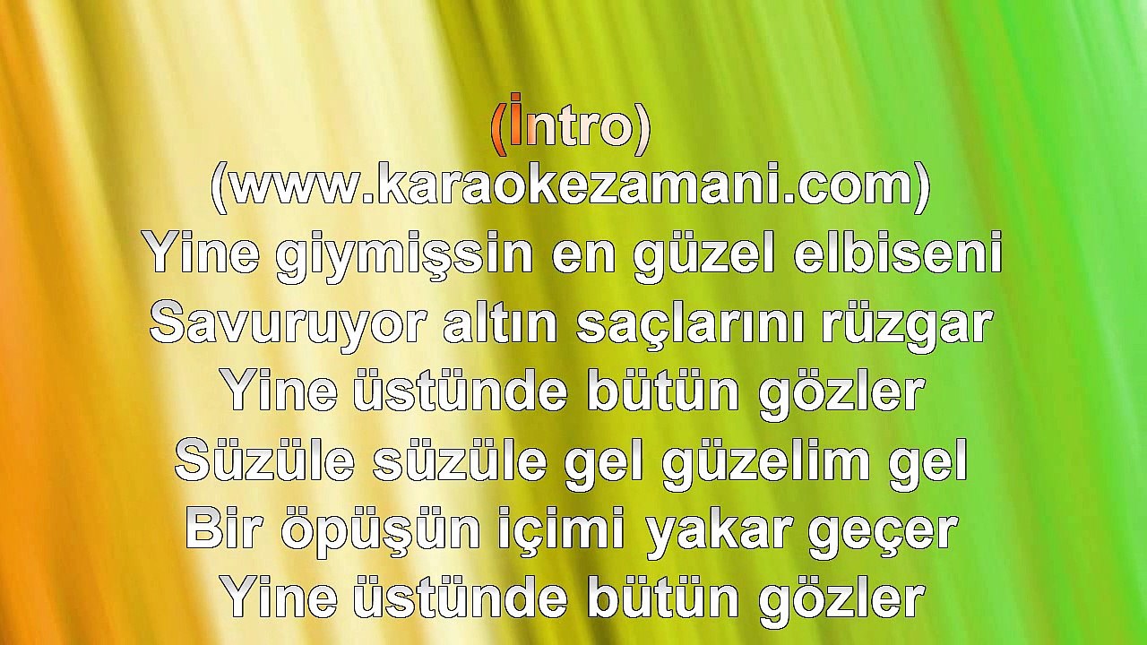 Hakan Peker - Karamela - 2011 TÜRKÇE KARAOKE