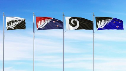 Les 4 finalistes pour le nouveau drapeau de Nouvelle-Zélande
