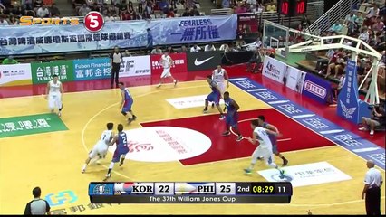 Gilas Pilipinas 3.0 vs South Korea [2nd Quarter] 37th Jones Cup August 31,2015