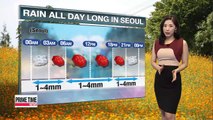Cooling trend begins with rain on Wednesday