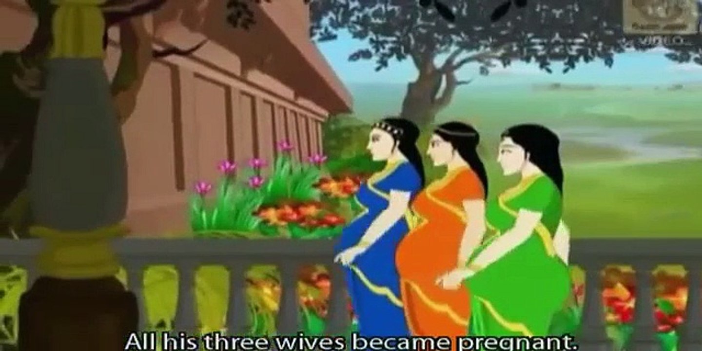 Ramayan   - Bala Kandam - The Birth of Rama - Animated / Cartoon Stories for Kids - Epic