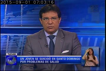 Joven se suicidó en Santo Domingo por problemas de salud