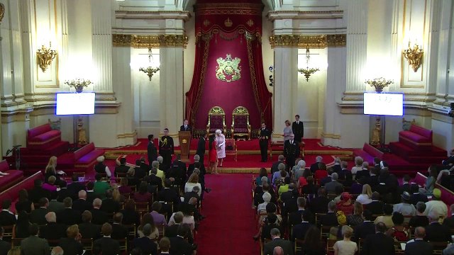 YSRD Founder Akshay Jadhao Receiving Queen's Young Leaders Award at Buckingham Palace
