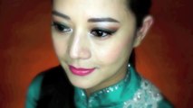 Easy green smokey eye makeup tutorial  (Re-uploade