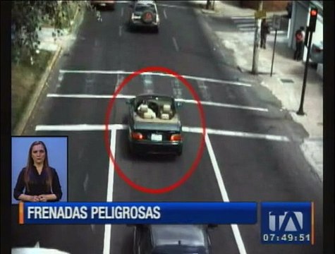 Las infracciones de tránsito más comunes en las vías de Quito