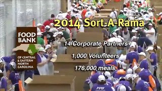 2014 Sort-A-Rama Corporate Volunteer Event
