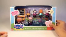 Peppa Pig Classroom Playset Play Doh Danny Dog, Madame Gazelle Learn the ABC s Alphabet