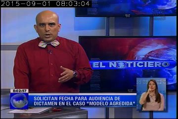 Solicitan fecha para audiencia de dictamen en el caso “Modelo agredida”