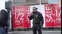 بالفيديو شرطي يتهجم على مغني راب شاهدوا النتيجة