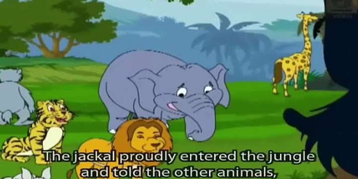 Panchatantra Tales - The Blue Jackal - Short Stories for Kids - Animated / Cartoon Stories