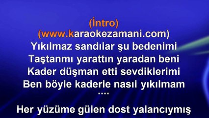 Hakan Taşıyan - Nasıl Yıkılmam - 1997 TÜRKÇE KARAOKE