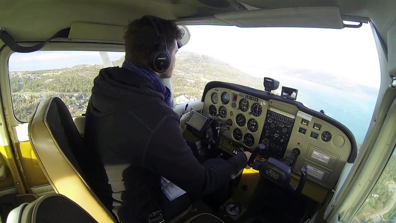 HD GoPro - Cessna footage Alta Norway