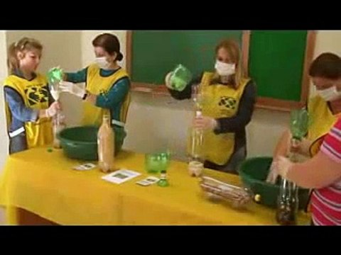 Técnica armazena alimentos em garrafas pet