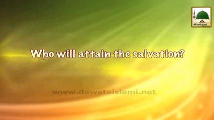 Who will Attain the Salvation - English Short Speech