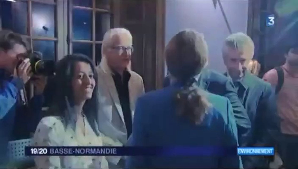 19/20 Basse-Normandie : Ségolène Royal intervient dans le débat autour de l'installation de stockage de déchets de Nonant-le-Pin