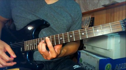 Guitar music theory lesson 12 - Chord harmony building on Diatonic Major scale