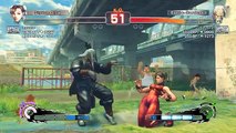 Ultra Street Fighter IV battle: Chun-Li vs Gen