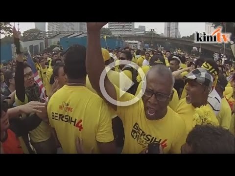 2.45pm - Kecoh seketika peserta, unit SKUAD bertekak