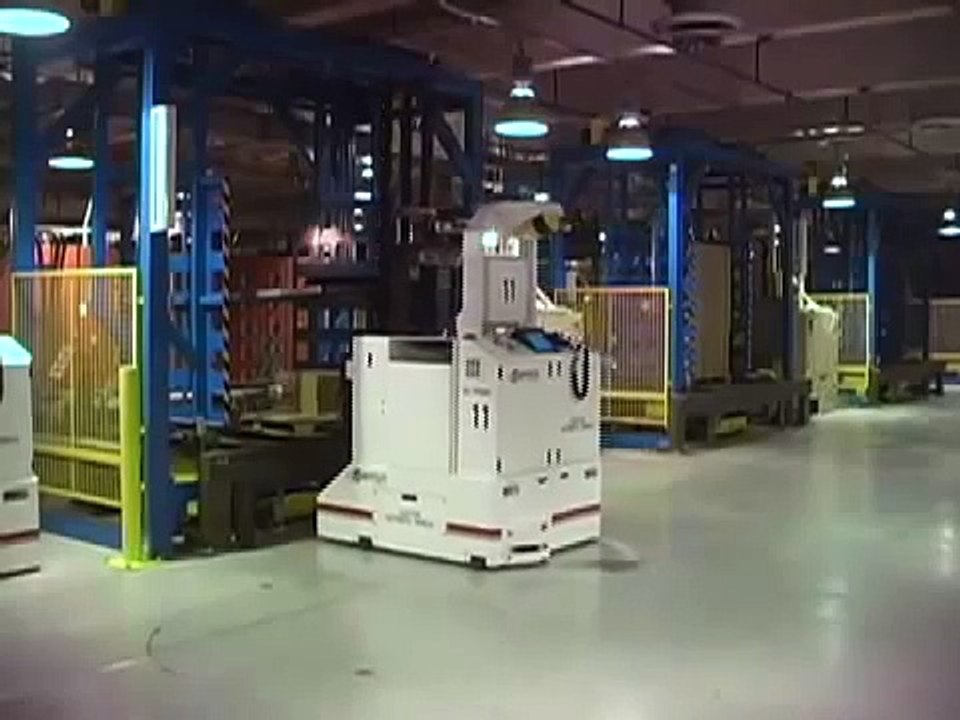 Counter Balanced Forklift AGV (Automated Guided Vehicle) As Part of Your Warehouse Management System