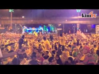 11.30pm - Jumlah hadirin BERSIH 4 cecah 80,000