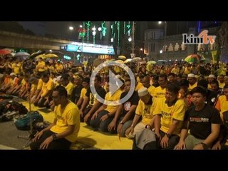 Berita: 8.00pm - Solat hajat, tazkirah dalam huja