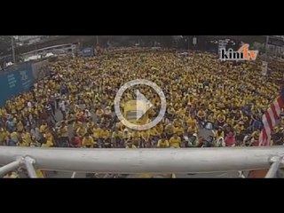 11.00am - Semakin ramai mula tiba sertai BERSIH 4