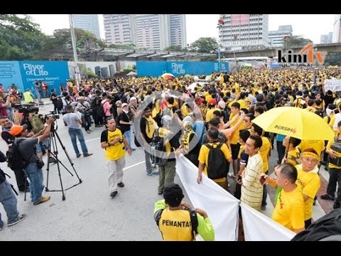 5.50pm: Peserta BERSIH rehat seketika, bersambung jam 9
