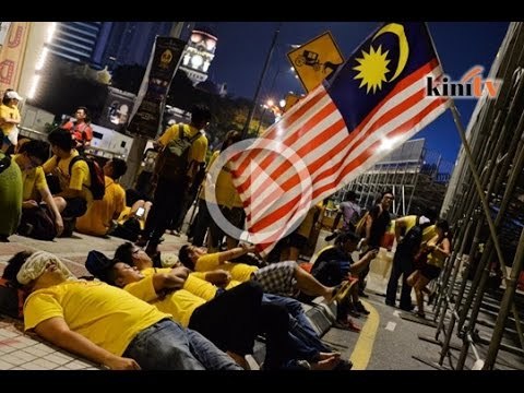 1.00am - Peserta BERSIH tidur dan rehat