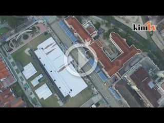 11.00am - Kuala Lumpur: Suasana dari pandangan udara