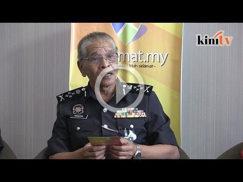 Polis tak guna senjata renjat ke atas peserta BERSIH