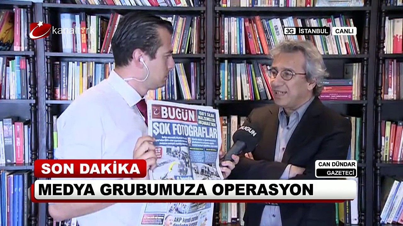 Can Dündar, Medya Grubumuza yönelik polis baskınını değerlendirdi!