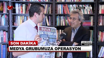 Can Dündar, Medya Grubumuza yönelik polis baskınını değerlendirdi!