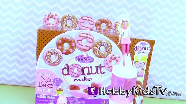 Food Make Donuts! Hulk Godzilla Fight Barbie, Peppa Pig, George Pig, Doughnuts KidsTV