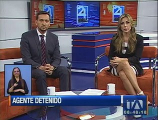 Detenido agente civil de tránsito por presunto delito de extorsión