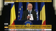Traian Basescu, despre gratierea lui Gica Popescu