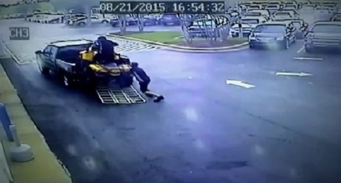 Comment ne pas charger un quad sur un pickup !!