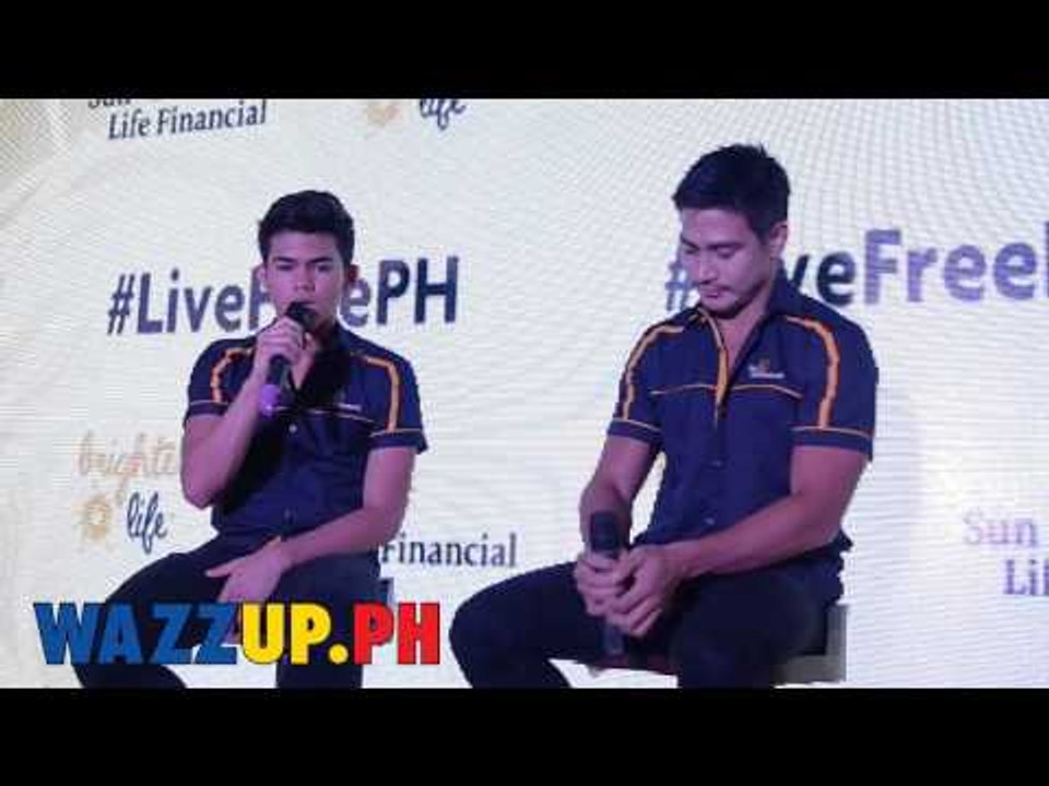 LiveFreePH Presscon with Piolo Pascual and Inigo Pascual Part 6