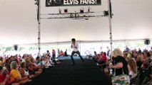 Josh Davis sings 'Walk A Mile In My Shoes' Elvis Week 2015