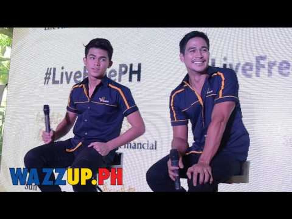 LiveFreePH Presscon with Piolo Pascual and Inigo Pascual Part 8