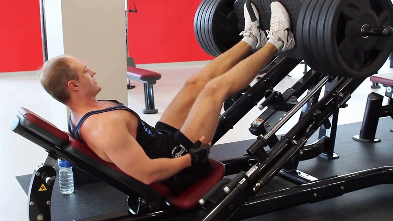 Leg press 300 kg x8