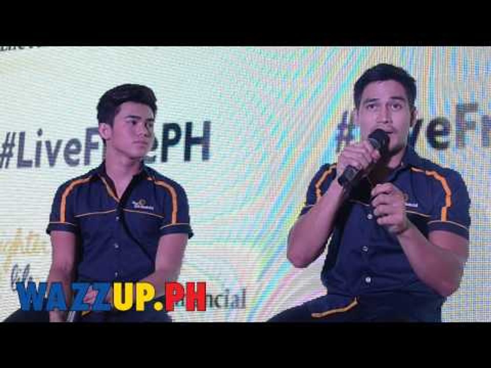LiveFreePH Presscon with Piolo Pascual and Inigo Pascual Part 4