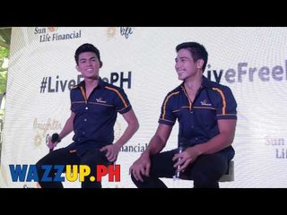 LiveFreePH Presscon with Piolo Pascual and Inigo Pascual Part 3