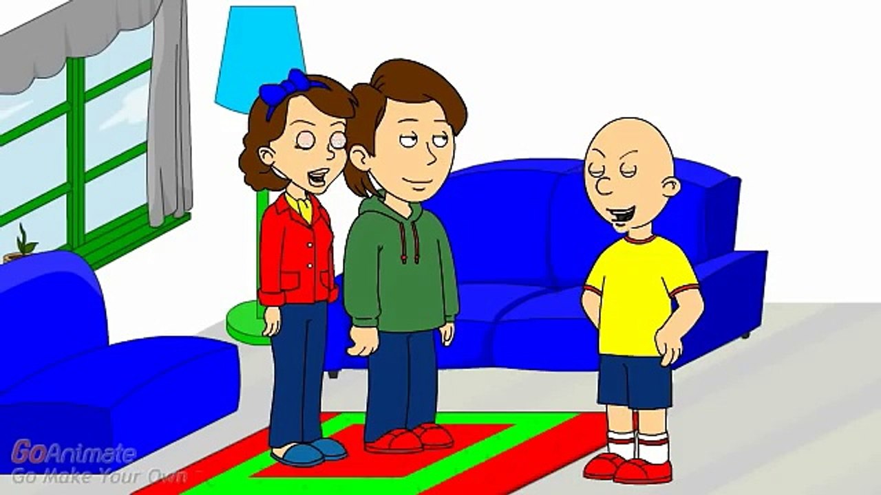 Caillou Poops On Mom And Dad And Gets Grounded - video Dailymotion