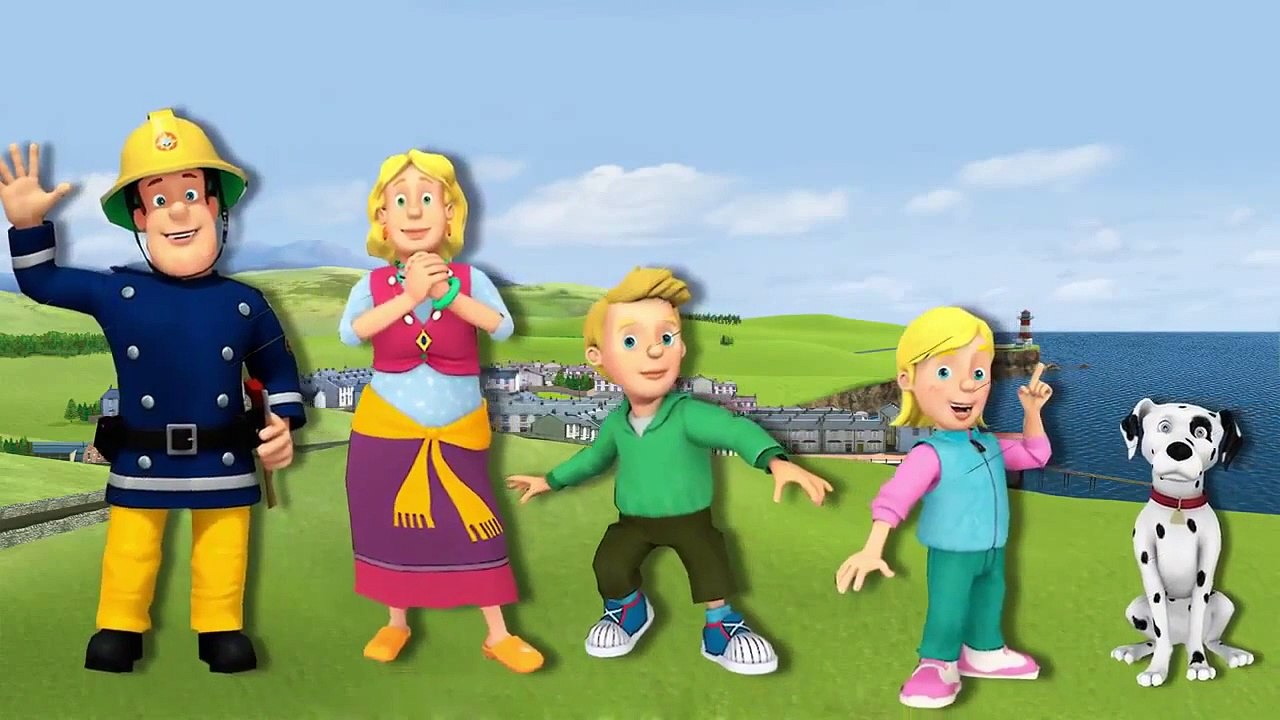 Fireman Sam Finger Family Song   Daddy Finger Nusery Rhymes For Children