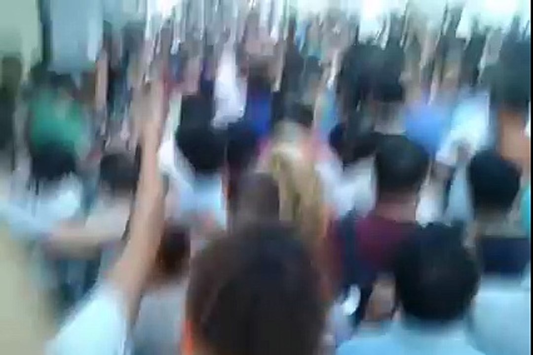 عاجل الان في ساحة محمد علي :o مواجهات بين الامن والمتظاهرين ... !!