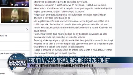FRONTI VV-AAK-NISMA, BASHKE PËR ZGJEDHJET