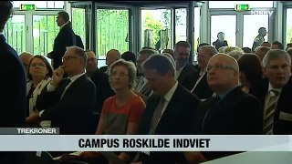 Crown Princess Mary inaugurates University College Zealands new campus in Roskilde (2012)